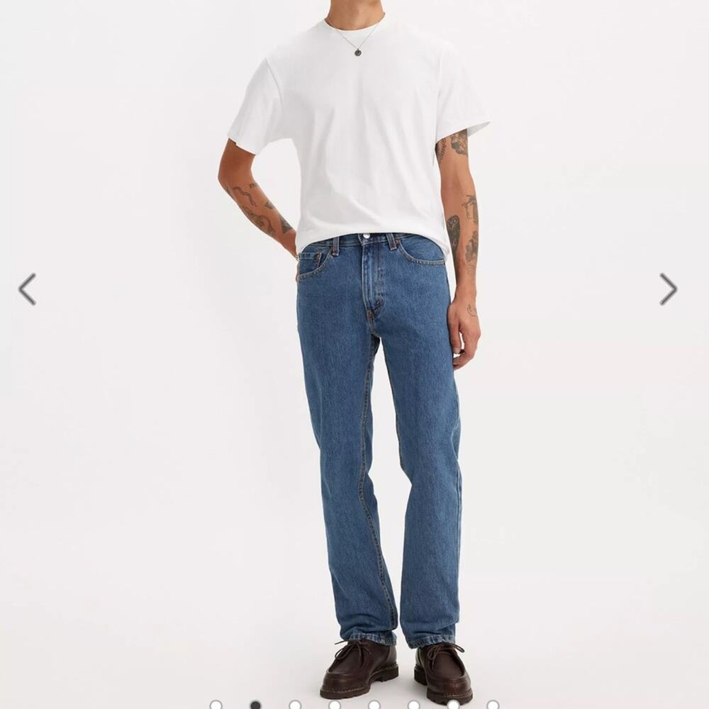 Levi’s 505 Classic Blue Denim Jeans
